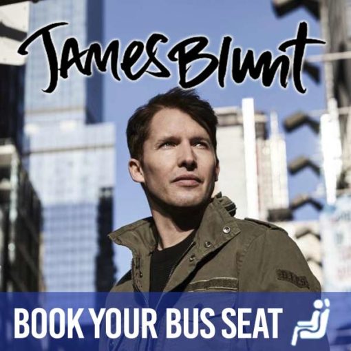 Bus to Kasabian - Book Your Seat on a Bus From Cork to 3 Arena James Blunt Concert Dublin