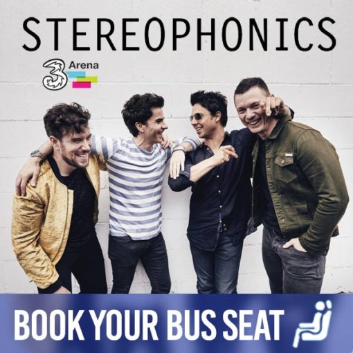 Bus to Stereophonics - Book your Bus to 3 Arena