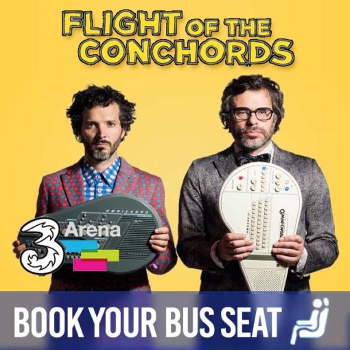 Bus to Flight of the Conchords 3 Arena