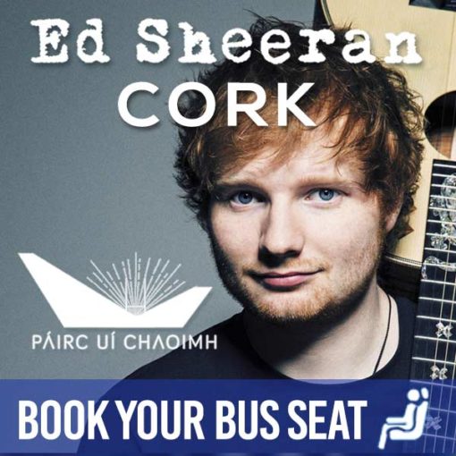 Bus to Ed Sheeran in Cork - Pairc Ui Caoimh Cork