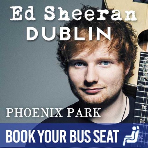 Bus to Ed Sheeran Dublin Phoenix Park