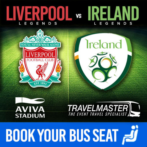 Bus to Liverpool Legends v Rep of Ireland