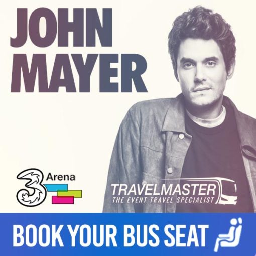 Bus to John Mayer 3Arena - Nationwide Return Service - 16th Oct 2019