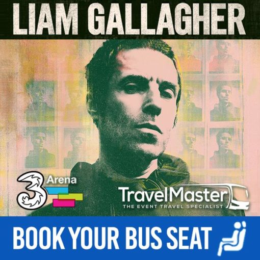 Bus to Liam Gallagher 3Arena 2019