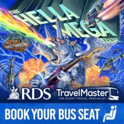 Bus to Hella Mega Tour RDS Arena 2020
