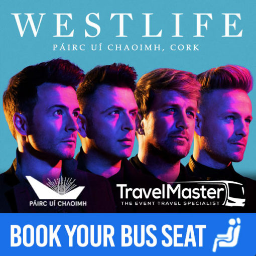Bus to Westlife Pairc Ui Chaoimh Cork 2020