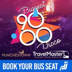 Bus to Biggest 90s-00s Disco | Punchestown Racecourse | 27th June 2020