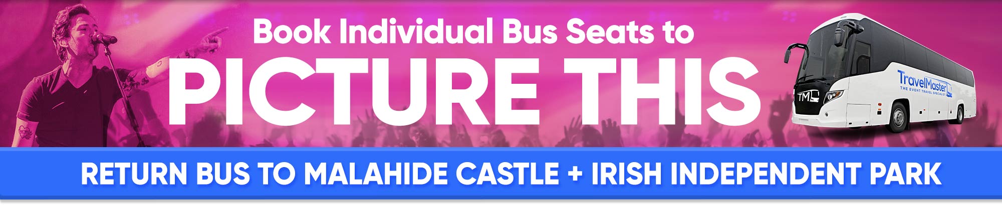 Bus to Picture This 2020 Concerts