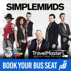 Bus to Simple Minds 3Arena 2020