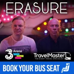 Bus to Erasure 3Arena - Nationwide Return Service - 4 Oct 2021