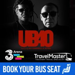 Bus to UB40 3Arena – Nationwide Return Service – 17 April 2021