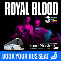 Bus to Royal Blood 3Arena 2022