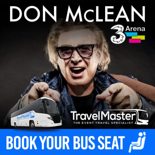 Bus to Don McLean 3Arena 2022