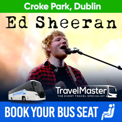 Bus to Ed Sheeran Croke Park Dublin 2022