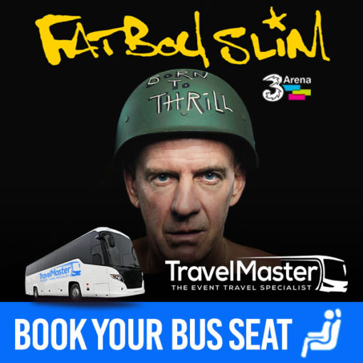 Bus to Fatboy Slim 3Arena Dublin 2022