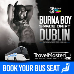 Bus to Burna Boy 3Arena Dublin 2022