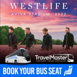 Bus to Westlife Aviva Stadium 2022