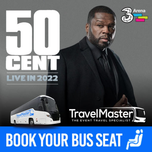 Bus to 50 Cent 3Arena Dublin 2022