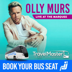 Bus to Olly Murs Live at the Marquee Cork-2022