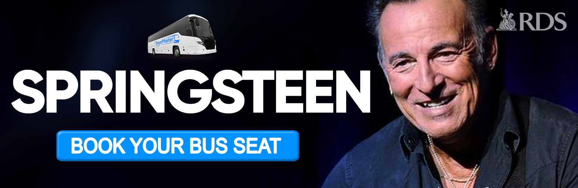 Bus to Bruce Springsteen estreet band Dublin 2023 Banner