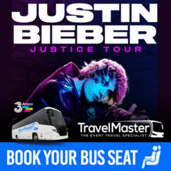 Bus to Justin Bieber 3Arena Dublin 2023