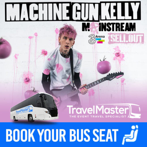 Bus to Machine Gun Kelly 3arena Dublin