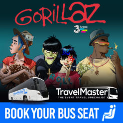 Bus to Gorillaz 3Arena Dublin 2022