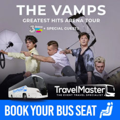 Bus to the Vamps 3Arena Dublin 3rd Dec 2022