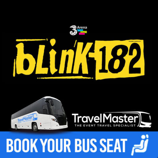 Bus to Blink-182 3Arena Dublin 2023