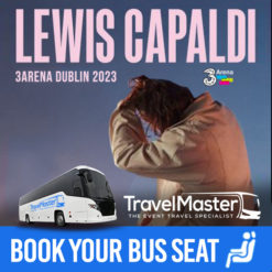 Bus to Lewis Capaldi 3Arena Dublin - 30 Jan 2023