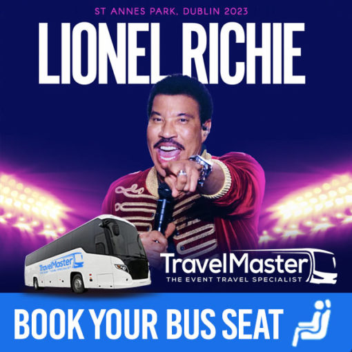 Bus to Lionel Richie St Annes Park Dublin 2023