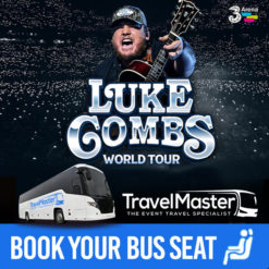 Bus to Luke Combs 3Arena Dublin 2023