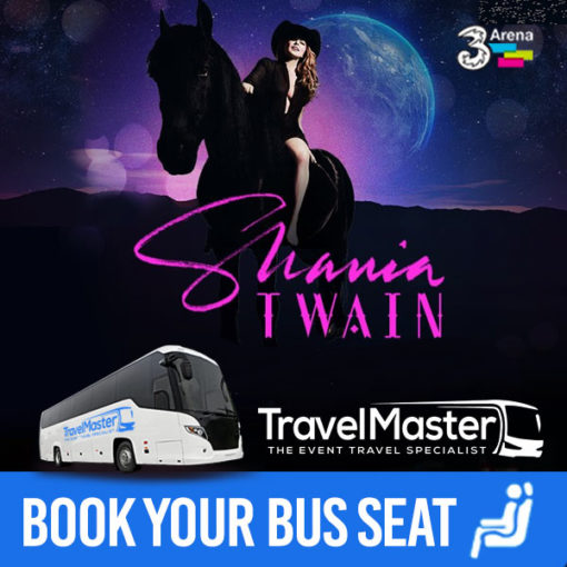 Bus to Shania Twain 3Arena Dublin 2023