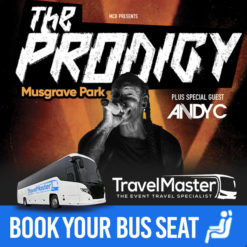 Bus to The Prodigy Musgrave Park Cork 2023