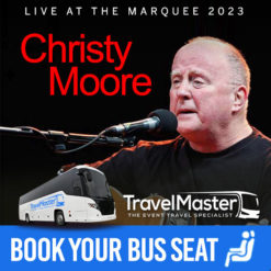 Bus to Christy Moore Live at the Marquee 2023
