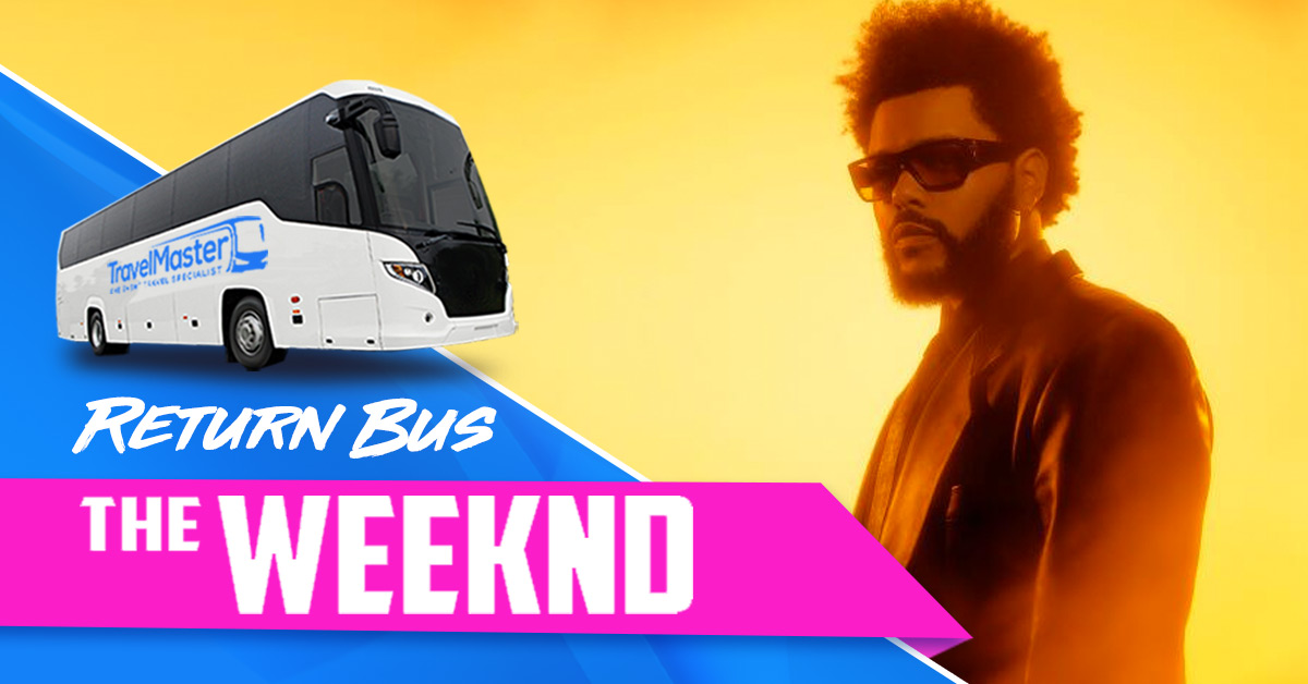 the weeknd tour bus