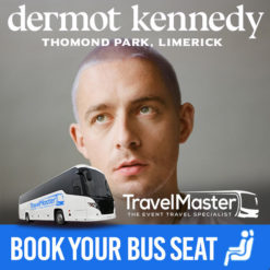 Bus to Dermot Kennedy Thomond Park Limerick 2023