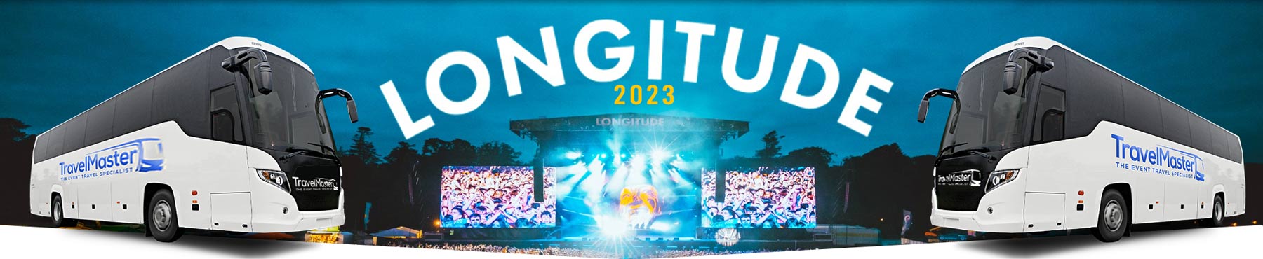 Bus to Longitude Festival 2023 Banner