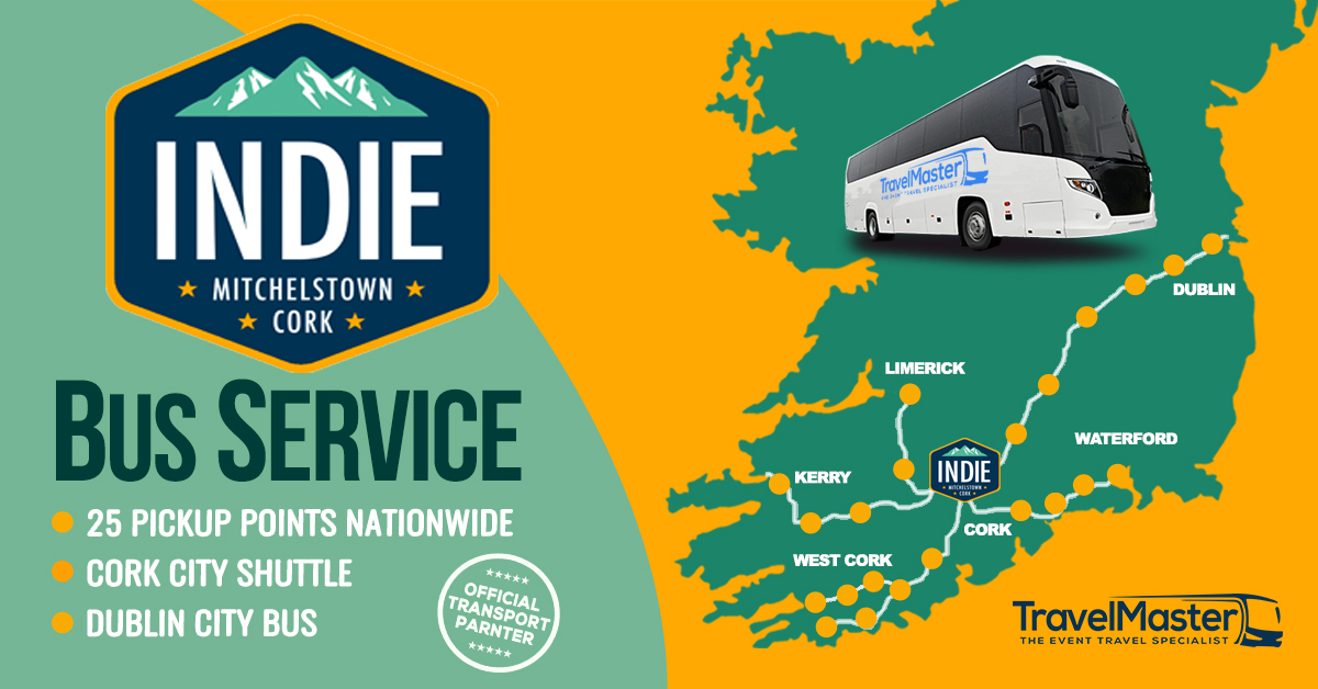 Bus to Indie Indiependence Festival Nationwide Return Bus