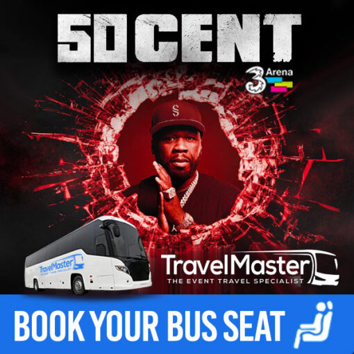 Bus to 50 Cent 3Arena Dublin 2023