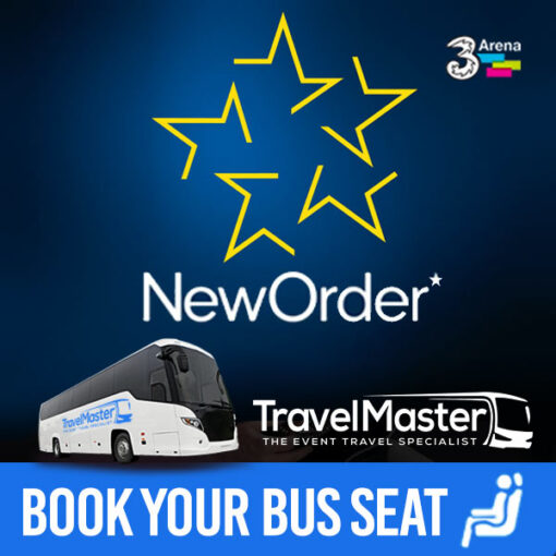 Bus to New Order 3Arena Dublin 2023
