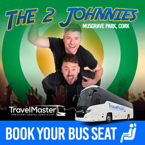 Bus to The 2 Johnnies Musgrave Park Cork 2023