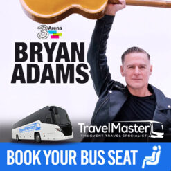 Bus to Bryan Adams 3Arena Dublin 2024 share