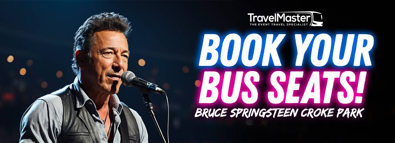 Return Bus to Bruce Springsteen Croke Park Banner