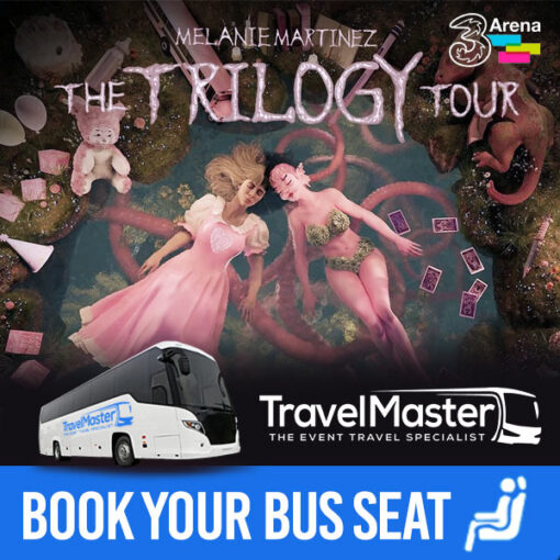 Bus to Melanie Martinez 3Arena Dublin 2024