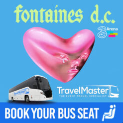 Bus to Fontaines DC 3Arena Dublin 2024