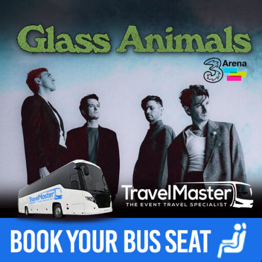 Bus to Glass Animals 3Arena Dublin 2024