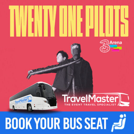 Bus to Twenty one pilots 3Arena Dublin 2024