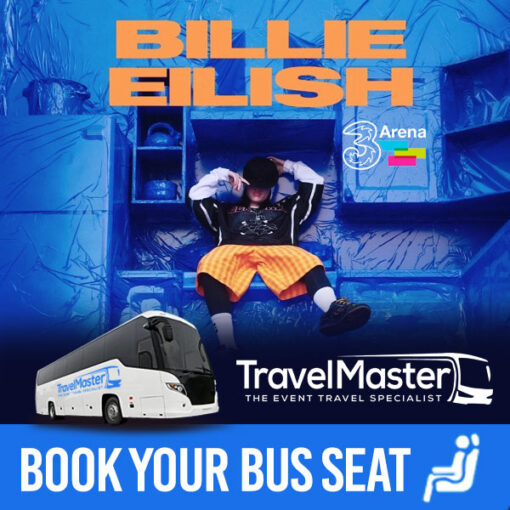 Bus to Billie Eilish 3Arena Dublin 2025