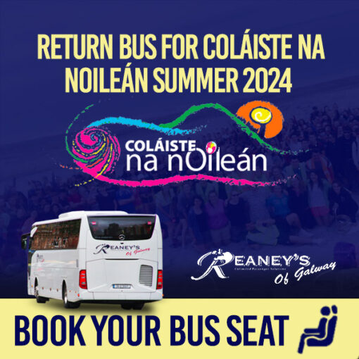 Return Bus for Coláiste na nOileán Summer 2024